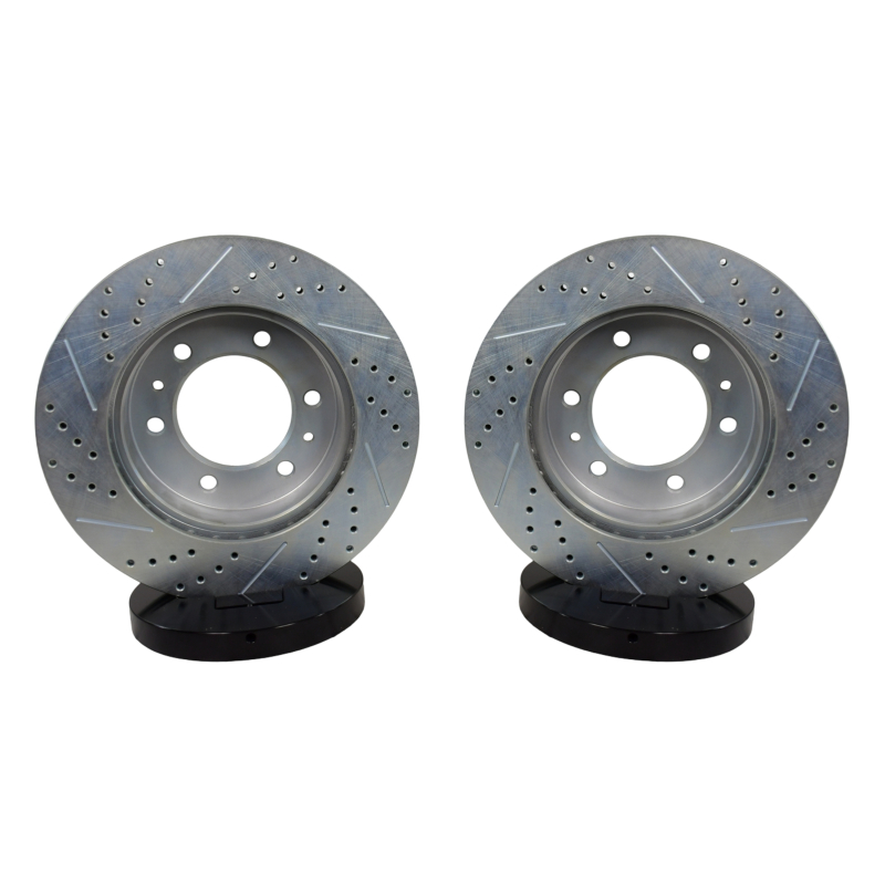 Hummer H3T Brake Rotors (2) - Front - Baer Brakes - Claw Performance Rotors (Slot & Drilled) - `09-`10